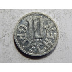 Rakousko 10 Groschen 1994 XF č05723 