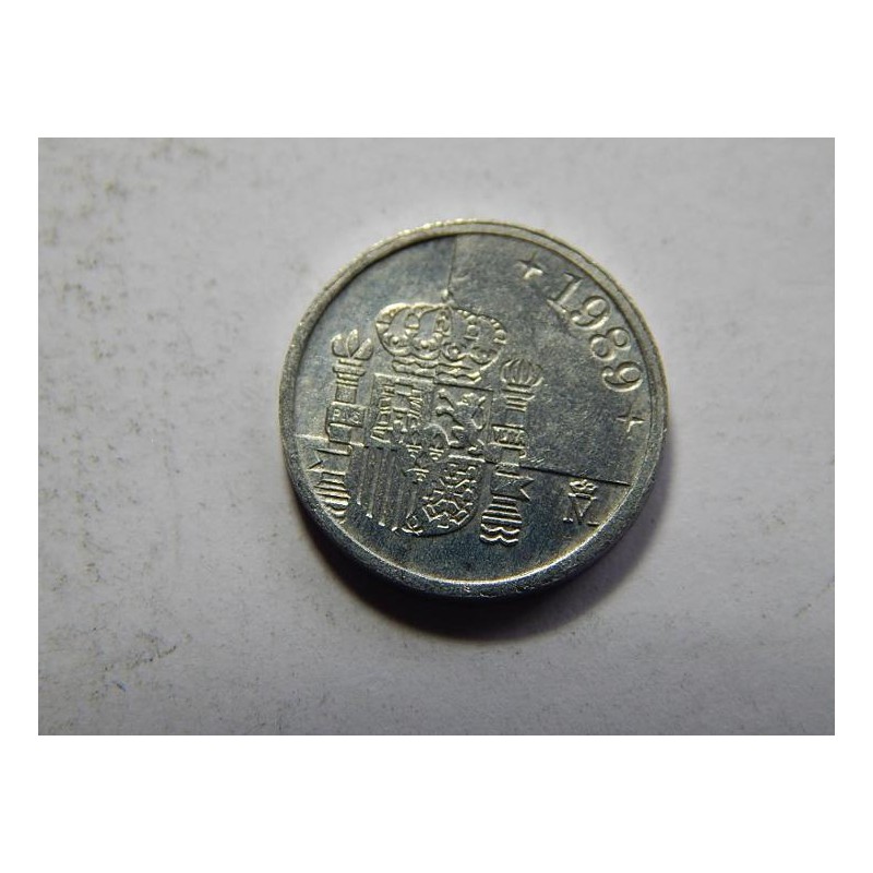 Španělsko 1 Peseta 1989 XF č05865 Španělsko 1 Peseta 1989 XF č05865