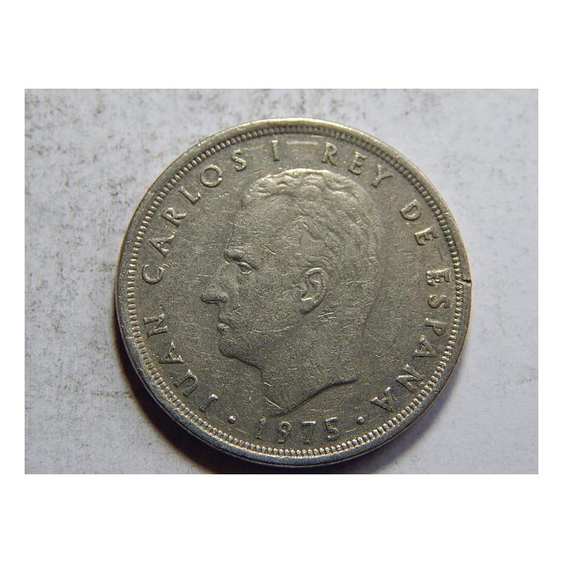 Španělsko 5 Pesetas 1975(80) XF č05722 Španělsko 5 Pesetas 1975(80) XF č05722