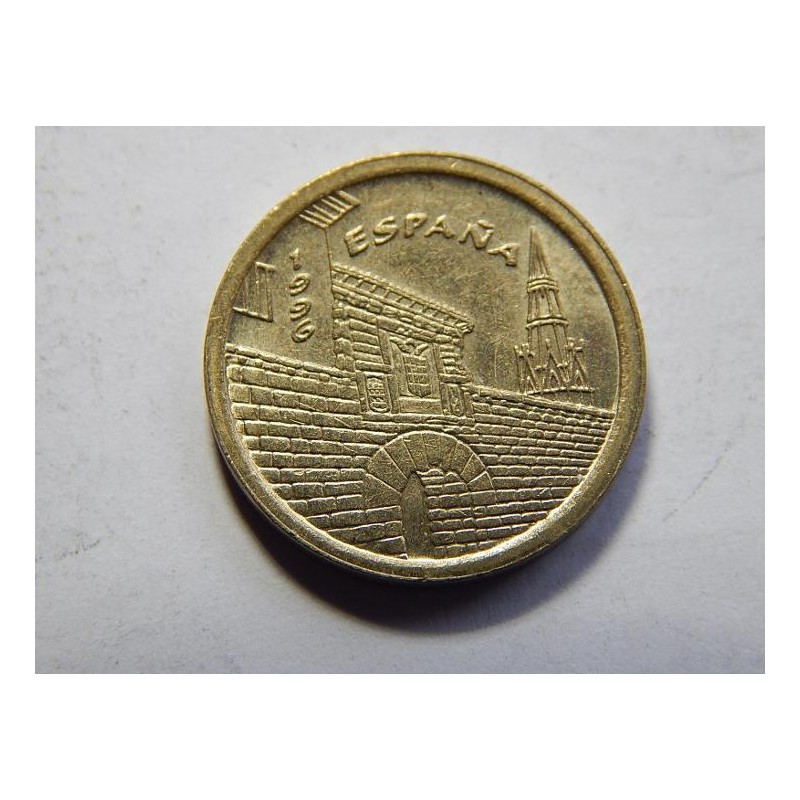 Španělsko 5 Pesetas 1996 XF č05840 Španělsko 5 Pesetas 1996 XF č05840