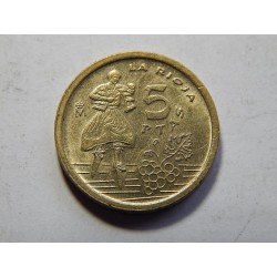 Španělsko 5 Pesetas 1996 XF č05840 