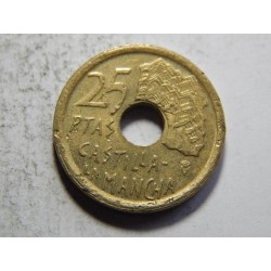 Španělsko 25 Pesetas 1996 VF-XF č05841 