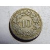 Švýcarsko 10 Rappen 1885 B VF-XF č05911 