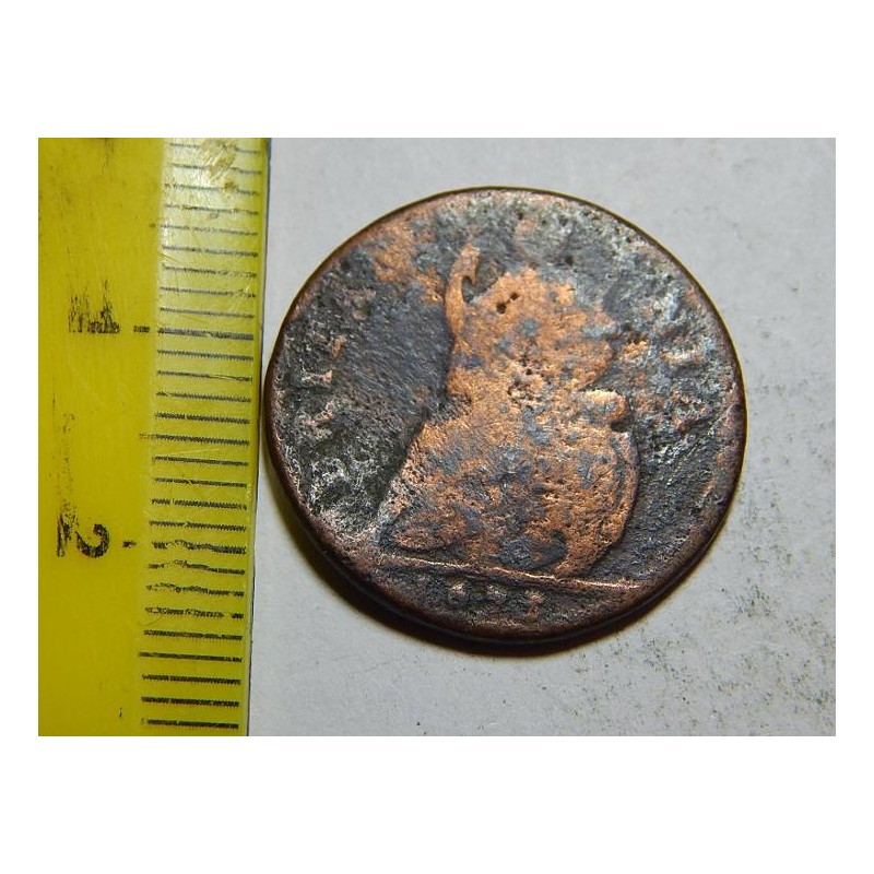 Anglie 1 Farthing 1673 F č32004 Anglie 1 Farthing 1673 F č32004