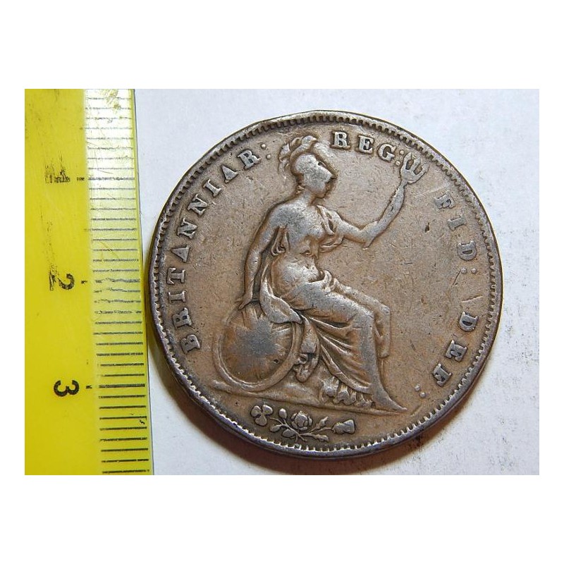 Anglie 1 Penny 1855 VF č32023 Anglie 1 Penny 1855 VF č32023