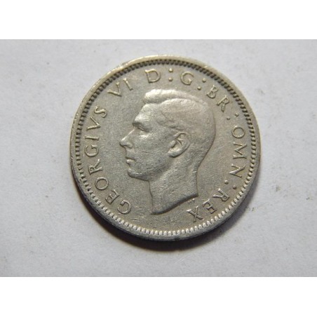 Anglie 6 Pence 1948 XF č30200