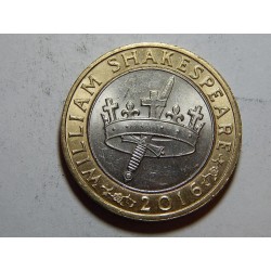Anglie 2 Pound 2016 XF č31975