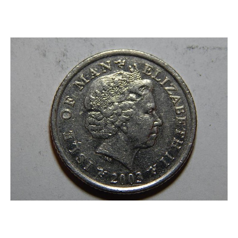 Isle of Man 10 Pence 2003 XF č31928 Isle of Man 10 Pence 2003 XF č31928