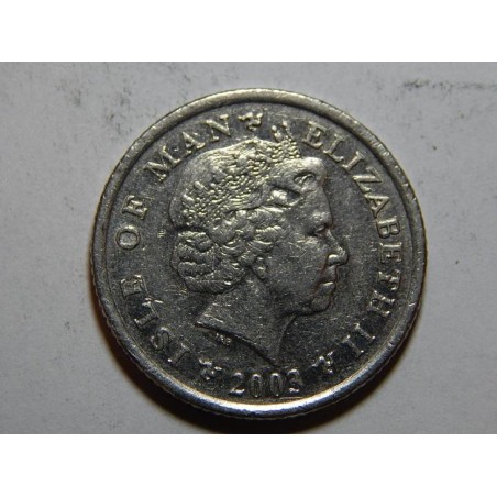 Isle of Man 10 Pence 2003 XF č31928