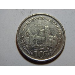 Isle of Man 10 Pence 2003 XF č31928