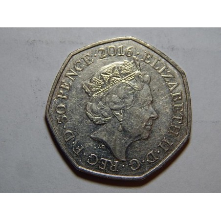 Anglie 50 Pence 2016 plavání UNC č31572