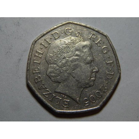 Anglie 50 Pence 2005 Johnsons 1755 XF č31680