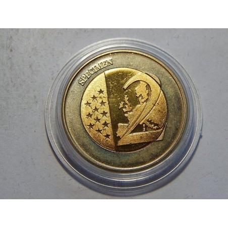 Dánsko 2 Euro probe 2007 Římská smlouva UNC čŠU026