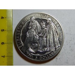 New Zealand 5 Dollars 1997 UNC č36071