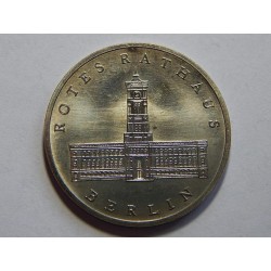 Německo DDR 5 Mark 1987 A Rotes Rathaus UNC č32097