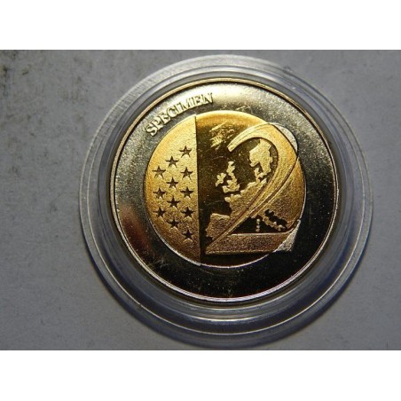 Španělsko 2 Euro probe 2007 Římská smlouva UNC čŠU026