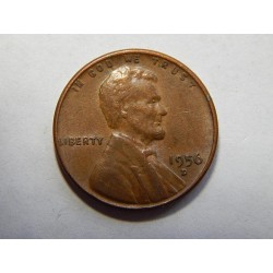 USA 1 Cent 1956 D XF-UNC č29948 