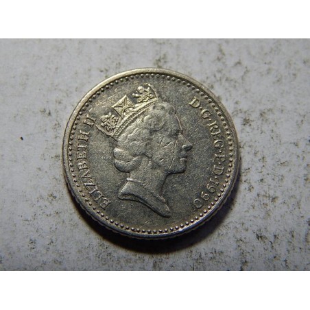 Anglie 5 Pence 1990 XF č38571 