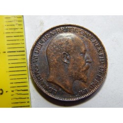 Anglie 1 Farthing 1903 XF-UNC č44021 