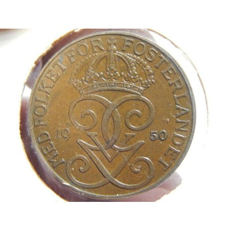 Sweden 5 Öre 1950 bronze UNC č00585