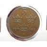 Sweden 5 Öre 1950 bronze UNC č00585