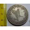 Osmanská říše Abdul Aziz 20 Kurus 1865(12774) Ag XF č39216