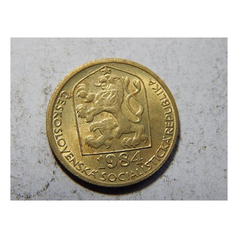 Československo 20 Haléřů 1984 XF č38574 Československo 20 Haléřů 1984 XF č38574