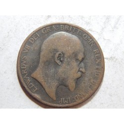 Anglie 1 Penny 1902 VF č39540
