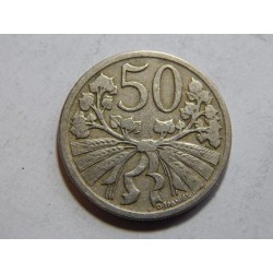 Československo 50 Haléřů 1922 XF č37013
