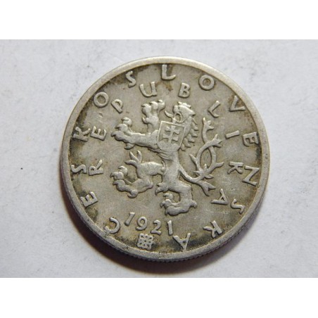 Československo 50 Haléřů 1921 XF č37029