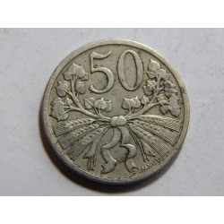 Československo 50 Haléřů 1921 XF č37029