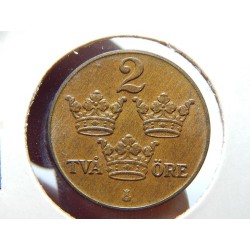 Sweden 2 Öre 1940 UNC č00584