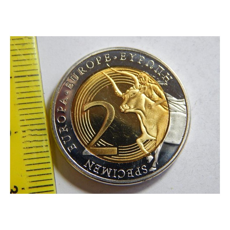 Finsko 2 EURO PROBE (specimen) PROOF č39429 Finsko 2 EURO PROBE (specimen) PROOF č39429