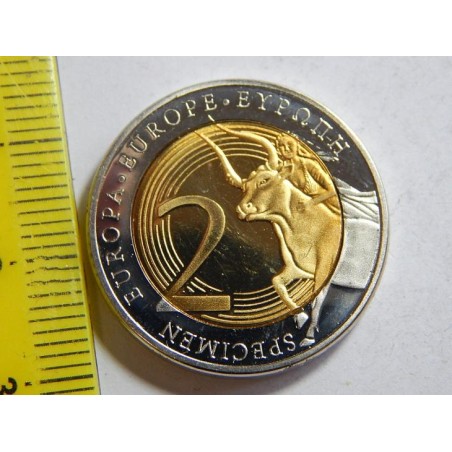 Finsko 2 EURO PROBE (specimen) PROOF č39429 
