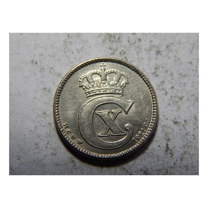 Dánsko 25 Øre 1921 HCN, GJ Ag XF č38540 Dánsko 25 Øre 1921 HCN, GJ Ag XF č38540