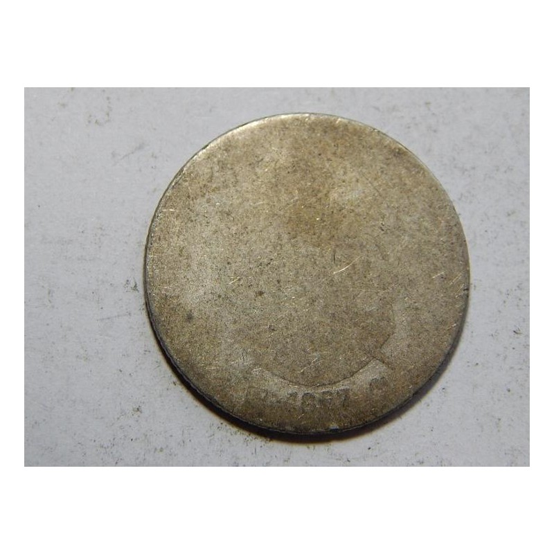 Francie 1 Franc nepřečtu rok Ag B č38409 Francie 1 Franc nepřečtu rok Ag B č38409