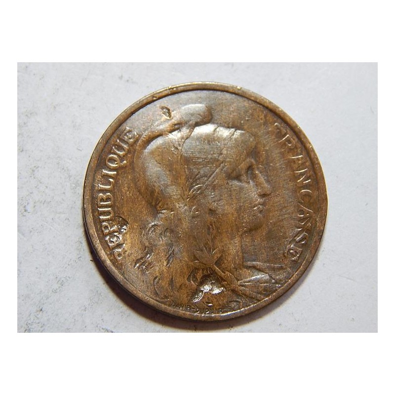 Francie 5 Centimes 1916 VF č39526 Francie 5 Centimes 1916 VF č39526
