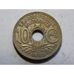 Francie 10 Centimes 1926 XF č38386