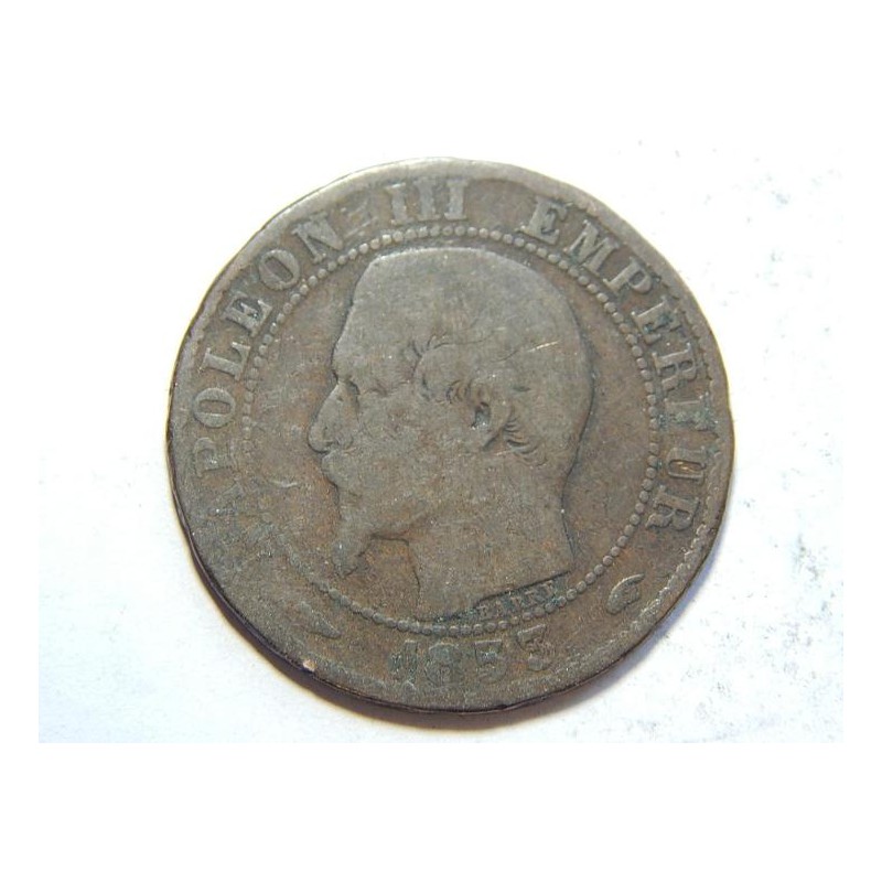 Francie 5 Centimes 1853 A F č39601 Francie 5 Centimes 1853 A F č39601