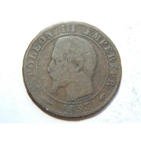 Francie 5 Centimes 1853 A F č39601