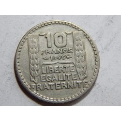 Francie 10 Francs 1946 XF č39521