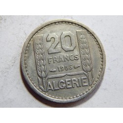 Alžírsko 20 Francs 1956 XF č39517