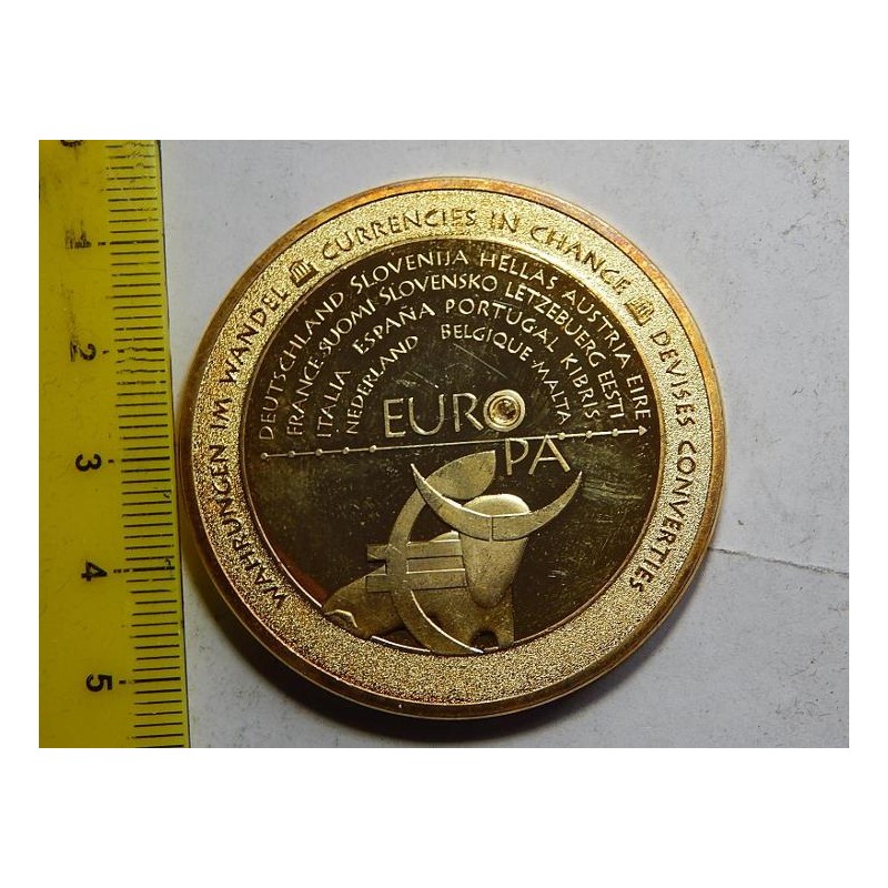 Francie pozlacená medaile 100 EURO PROOF čŠU003 Francie pozlacená medaile 100 EURO PROOF čŠU003