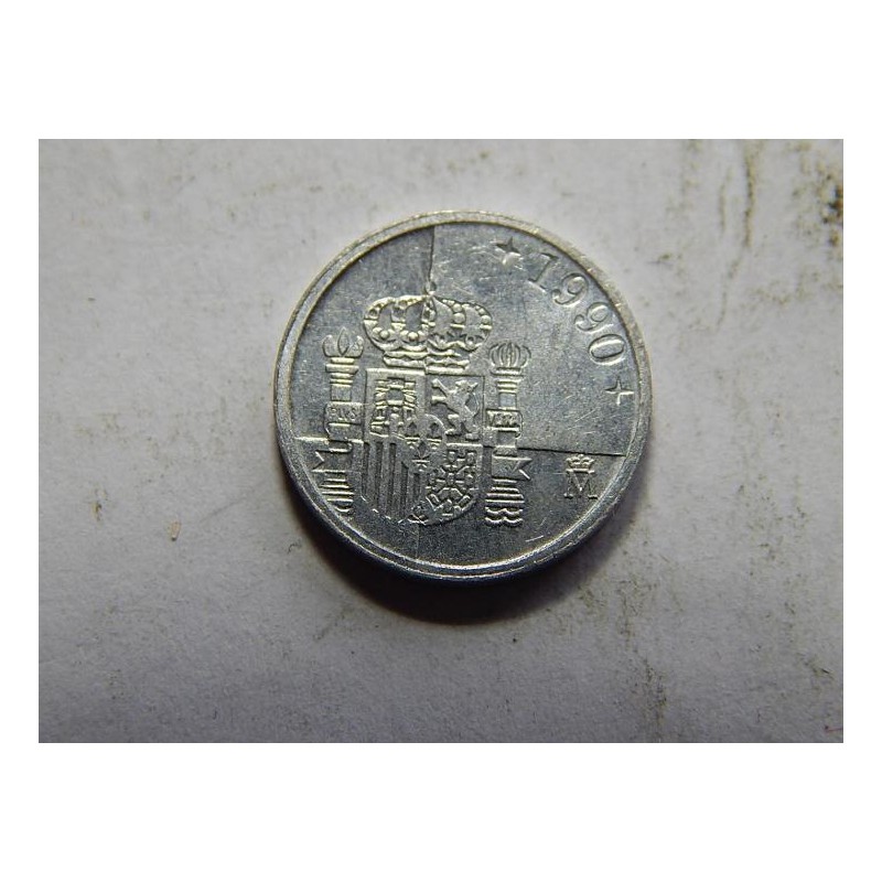 Španělsko 1 Peseta 1990 XF č38925 Španělsko 1 Peseta 1990 XF č38925