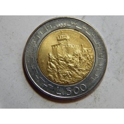 San Marino 500 Lire 1988 UNC č39466