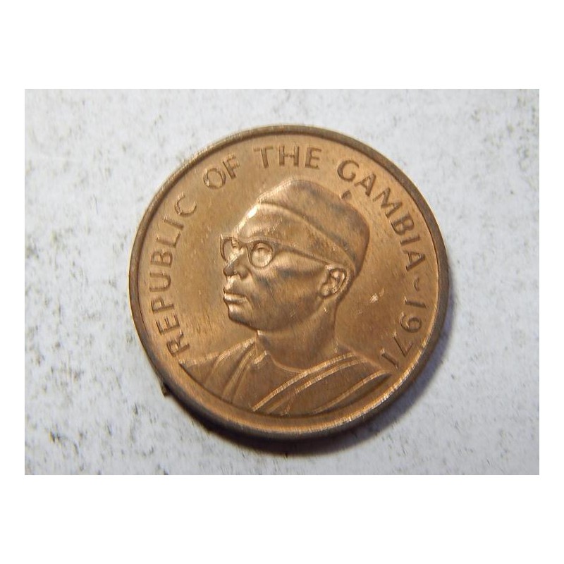 Gambie 5 Bututs 1971 UNC č38569 Gambie 5 Bututs 1971 UNC č38569