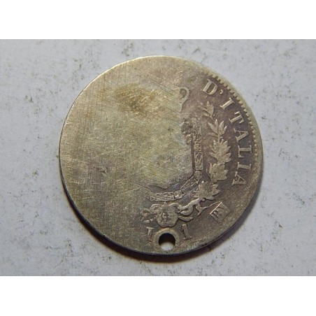 Itálie 1 Lire 1867 Ag F č38406