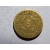 Německo Výmarsko 5 Rentenpfennig 1924F XF č30262