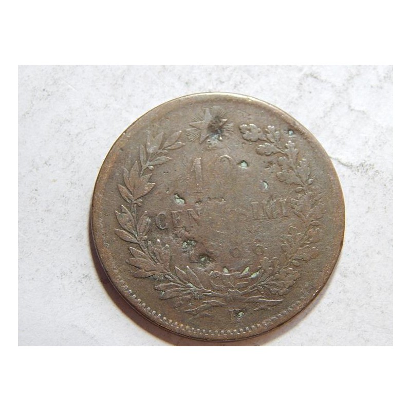 Itálie 10 Centesimi 1866 H F č39541 Itálie 10 Centesimi 1866 H F č39541