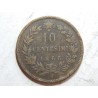 Itálie 10 Centesimi 1866 H F-VF č39530